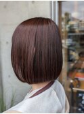 秋冬オススメ！20代30代かわいい切りっぱなしボブ