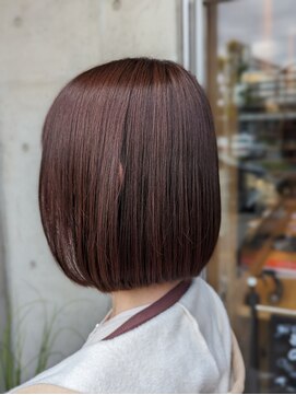 オーガニック リブ 川越(organic+live) 秋冬オススメ！20代30代かわいい切りっぱなしボブ