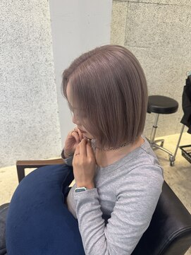 ストゥー(StueW.) ダブルカラー10/ラベンダーグレージュ