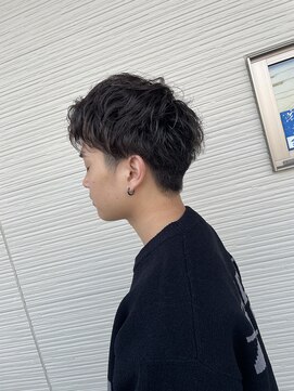 セットがしやすいニュアンスパーマ