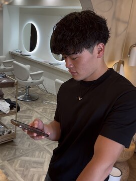 ラヴィズム 名駅店(LUVISM) スパイラルパーマ/メンズパーマ/波巻/マッシュ/波巻きスパイラル