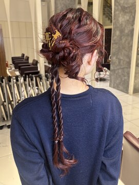 ザザ ZA/ZA 目白 カジュアルカチモリ♪お呼ばれヘアセット/目白美容室