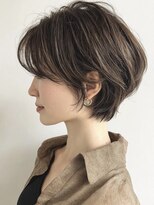 トコラソ セカンド 松戸(tocolaso second)&nbsp;ココアベージュ/黒髪/小顔/ショートボブ/レイヤー/松戸