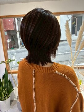 2195ヘアー 世田谷代田(2195hair) 地毛風カラー/ショコラブラウン/地毛風ストレート/髪質改善