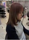 ボブ顔まわりレイヤー