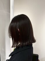 アカラ(acala)&nbsp;フラットボブ【20代/30代/イルミナカラー/縮毛矯正/髪質改善】