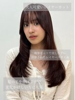 ユーフォリア 銀座(Euphoria)&nbsp;藤本指名◎レイヤーカット　イルミナカラー　髪質改善　銀座