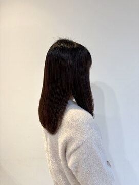 ケークリエイティブコード(K creative COrDE) 乾かすだけでまとまる◎艶ストレート×美髪縮毛矯正