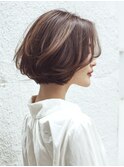 艶感ショートボブ◎スタイリング簡単