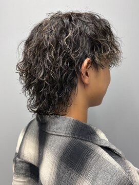 エルマーク 和歌山(L-MARK) ウルフヘア/メンズ/ウルフカット/スパイラルパーマ/波巻き