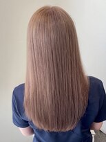 サラジュ 仁川店(SARAJU)&nbsp;【ブリーチ特化】今田担当 ブリーチあり×ミルクティーベージュ