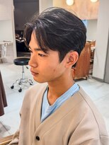 キャンバス バイ ネオリーブ 横浜西口(Canvas by neo.)&nbsp;横浜★毛流れメンズセンターパート