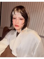ダブ ダイカンヤマ(DaB DAIKANYAMA)&nbsp;セクションブリーチ/レイヤーウルフカット/インナーブリーチ