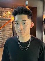 MEN'S DAMDEE TOKYO 柏店【ダムディー】バーバー/フェード/メンズパーマ/理容室/眉毛&nbsp;ニュアンスパーマ/ニュアンスウルフ/スペインカール[柏/理容室]