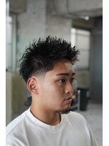 ヴェルゴ 高松店(vellgo)&nbsp;スパイキーショートアップバングスキンフェード