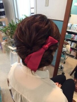 ロカット サロン(Roquat Salon) 浴衣着付けとヘアアレンジ[ヘアセット　浴衣　立川/立川南/袴]