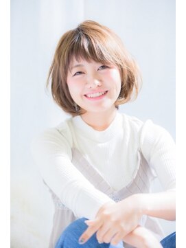 ネオリーブクレア 綱島店(Neolive Krea) ひし形ワンカールボブ♪前髪カット人気NO1♪