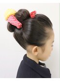 七五三ヘアスタイル　日本髪