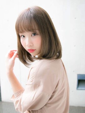 ルティア 池袋(Lutia) ナチュラルブラウン縮毛矯正自然な仕上がりに