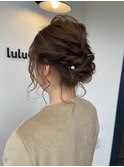 結婚式ヘアセット