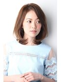 【lien.自由が丘】大人ナチュラルなひし形レイヤーボブ
