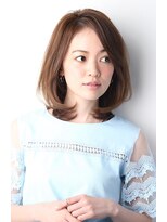 リアン(lien)&nbsp;【lien.自由が丘】大人ナチュラルなひし形レイヤーボブ