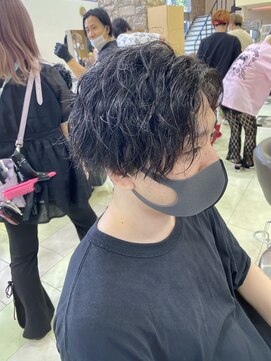 ゼスト 吉祥寺店(ZEST) 無造作ミディアムスパイラル　松原可奈