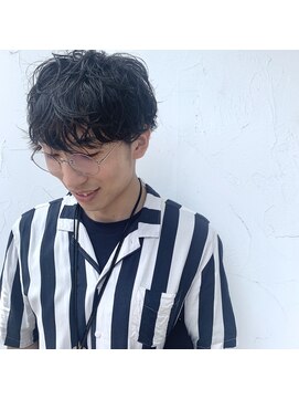 リトルガーデン(Little Garden) ゆるめツイストスパイラル/ソフトマッシュ/メンズパーマ20代30代