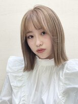 カミノア 銀座店(CAMINOIA)&nbsp;ハイトーン外ハネボブ