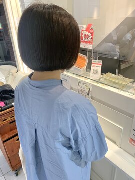 ネオリーブカフ 鶴ヶ峰店(Neolive caff) コンパクトに小顔見せ！ミニボブ