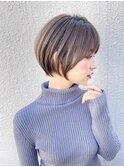 蒲生優 【丸みが可愛いショートボブ】