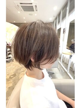 モールヘア 武庫之荘店(MOOL hair) 大人ショートヘア/イルミナカラー/グレーベージュ/ボブ/30代