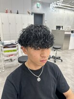 ルースト 西院店(ROOST)&nbsp;刈り上げ/マッシュ/ツーブロック/波巻きスパイラル/波巻きパーマ