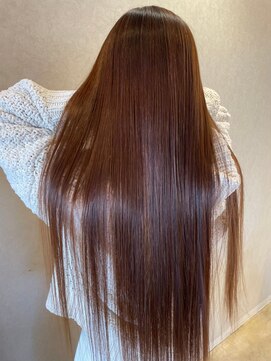 エニー(ENii) グロスストレート・ブラウンロング