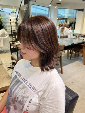 トレス(TRESS) 外ハネレイヤー　ボブレイヤー　くびれボブ　大人ボブ