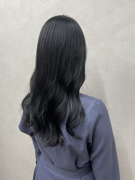 フレーム 博多店(FRAME) 髪質改善艶髪ブルーブラック【福岡／博多】