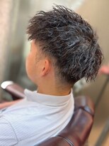 銀座マツナガ 浅草店&nbsp;ツイストスパイラルパーマ/マッシュ/ニュアンスフェード