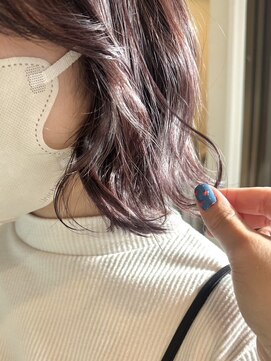 リトルガーデン(Little Garden) ニュアンスカラー 透明感カラー ミックス巻き ボブ