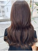 チョコレートブラウン/くびれロング