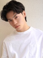 ブゾン(buZon)&nbsp;【buZon ブゾン】センターパート韓国マッシュニュアンスパーマ