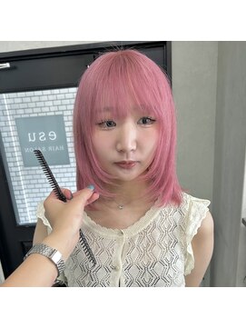 エス 天満扇町(esu) コーラル味のあるピンクカラー
