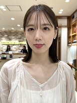 ピークアブー アヴェダ アトレ恵比寿(PEEK-A-BOO AVEDA) 切りっぱなしボブ/外ハネボブ/タイトヘアアレンジ