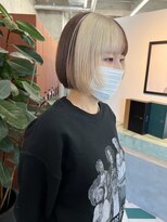 ノエ(noe) ミニボブ/オリーブグレージュ/20代30代mk-10