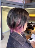 layer bob × lavender