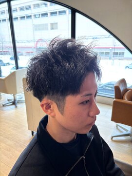 ヘアーメイク ラグズ(Hair Make Luxtz) アップバングショート／20代