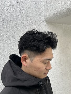 パーラー(PARLOR) オールバックパーマ