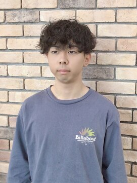 アクトスタイリッシュヘアー 知立(Act stylish hair) メンズカール波巻きスパイラルパーマ