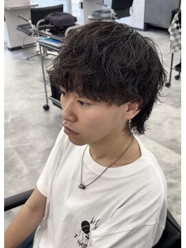 オム ブランシェ(HOMME BLANCHE’) 【Natsuki】韓国風シャドウパーマ