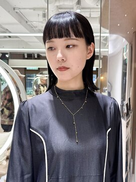 メゾンマイル 恵比寿(maison mile) 透明感カラー/色落ちまで綺麗/赤みなしカラー/暗髪/恵比寿駅