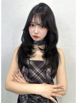 ユーフォリア 渋谷グランデ(Euphoria SHIBUYA GRANDE) 韓国ヘア　髪質改善　レイヤーカット　SAYAKA